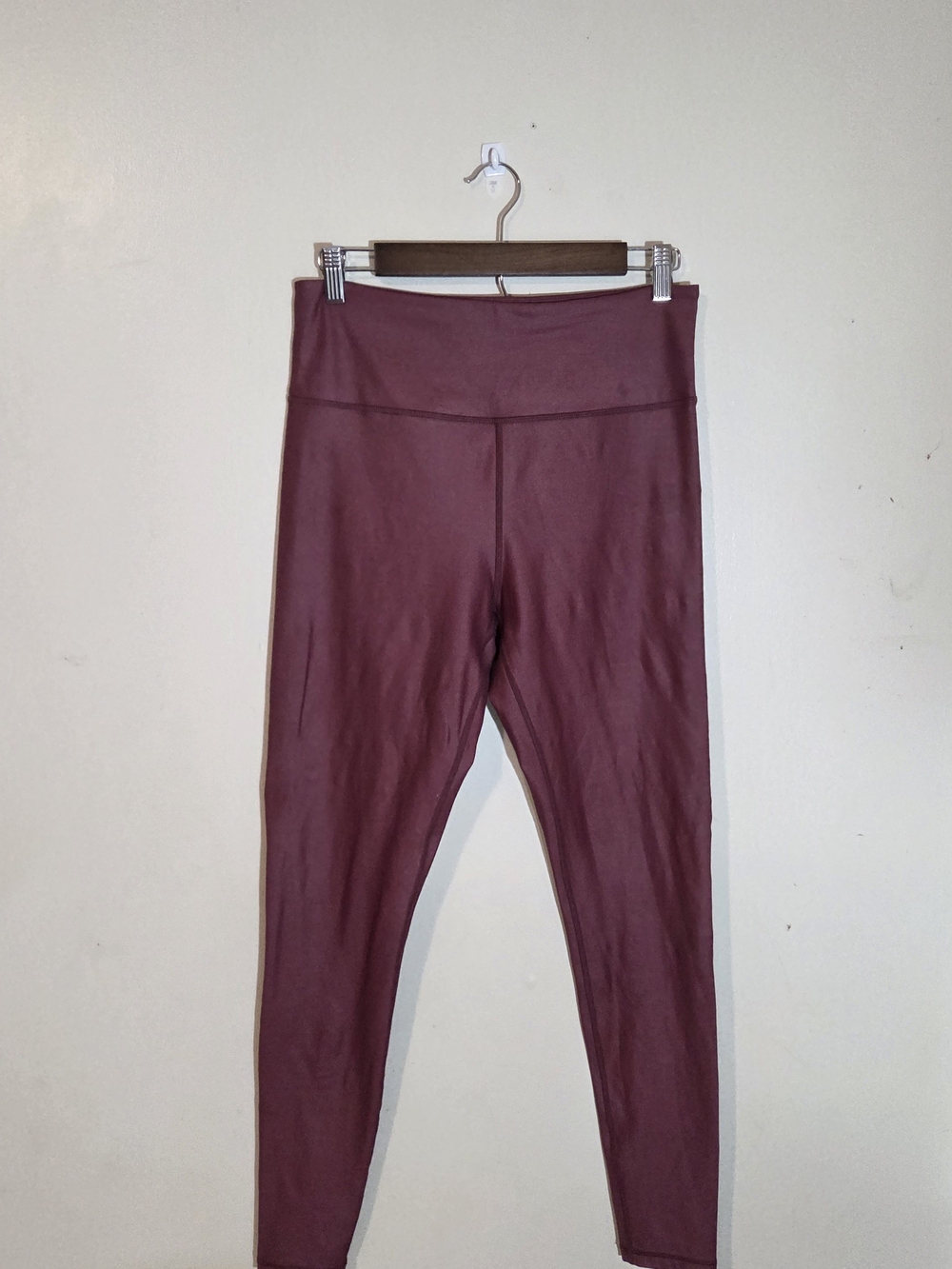 Zyia Active Size 12 Berry Shimmer Leggings